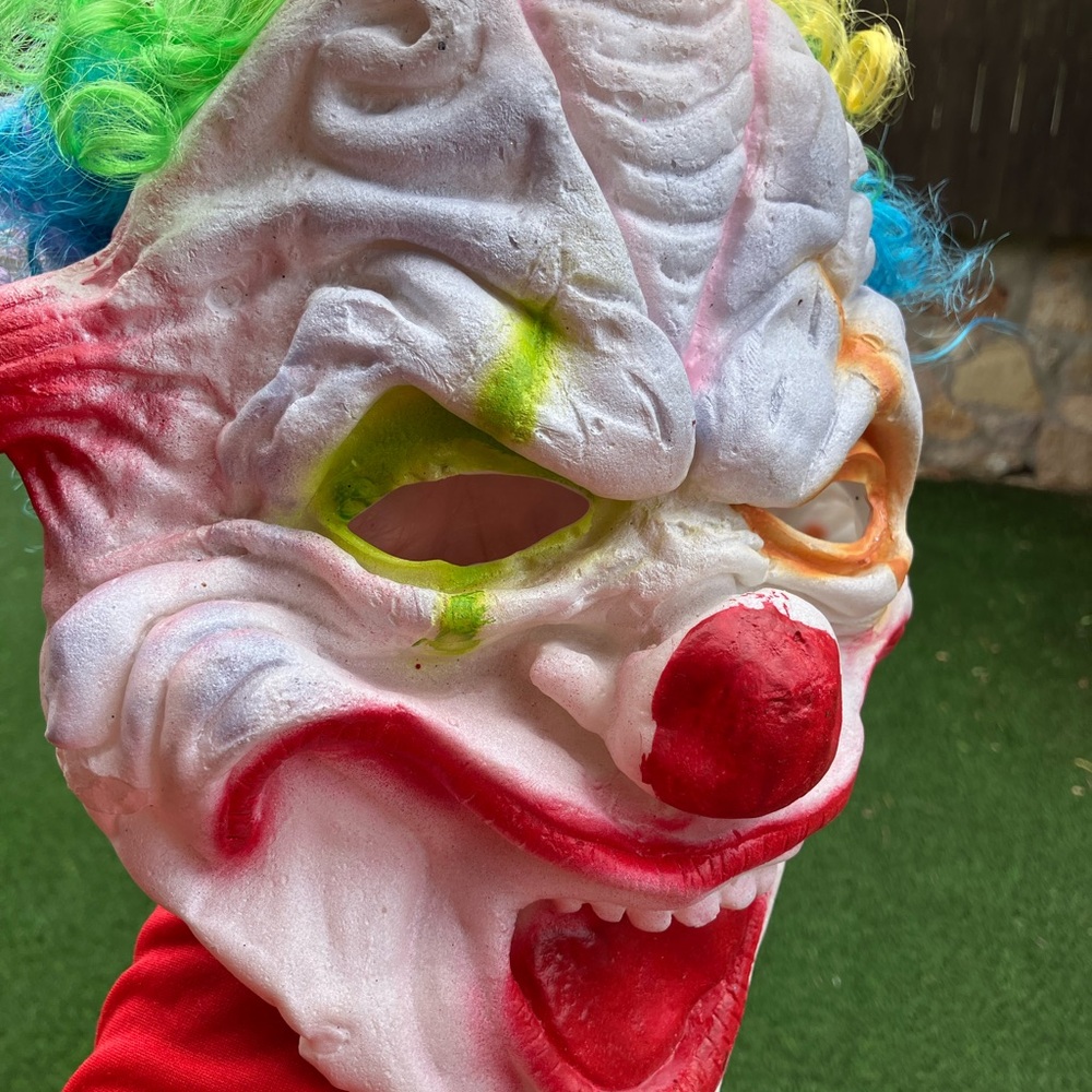 Colorful Clown Mask
